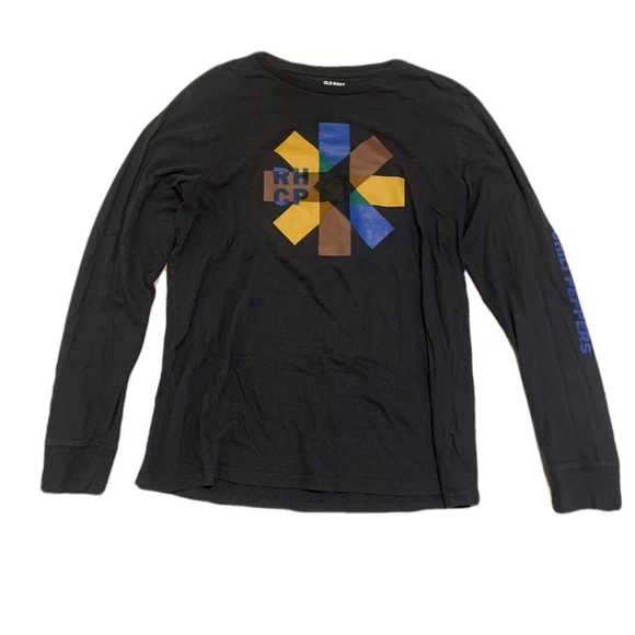 Red Hot Chili Peppers Old Navy Long Sleeve Band Tee - Size M - Picture 1 of 8